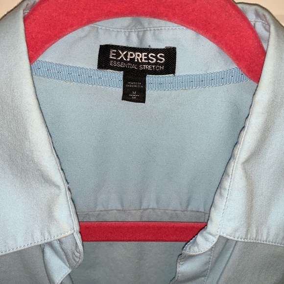 Express women’s stretch button up size M - Picture 2 of 3